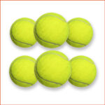 網球6個 高彈性.耐打.耐磨