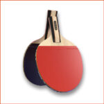 短柄乒乓球拍, 雙面反膠