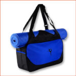 瑜珈包-健身包-運動包-游泳包 (藍色)