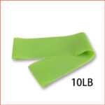 瑜珈彈性拉力帶 彈力帶 伸展帶 阻力帶 (綠色 10磅)