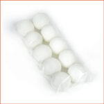 乒乓球/乒乓波(白色, 10個裝)