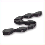 訓練拉伸帶|舞蹈|體操|芭蕾|跆拳道腿部拉伸器材(灰黑色)