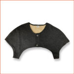 肩周炎運動保暖護肩膀睡覺男女小披肩月子肩部馬甲坎肩頸椎防寒