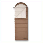 加厚四季露營睡袋 (2kg)(啡色) |便攜式戶外露營保暖睡袋罩 |旅行睡袋被 (尺寸: 210x73 cm)