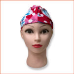 泳帽加大版 (彩紅色)｜男女通用｜彈力布料｜游泳帽｜泡溫泉帽