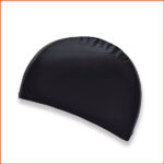 泳帽(黑色) 男女通用_彈力布料 游泳 泡溫泉