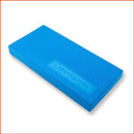 平板支撐墊 健腹輪專用跪墊 護膝護肘健身墊 (藍色 40x19x4cm)