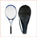 網球拍 27"（藍色, 包網球袋）